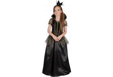 Dětský kostým na karneval Zlá Královna, 130-140 cm