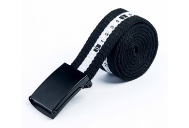 Pánský měřící pásek, Černý o délce 115 cm