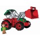 Truxx plastový traktor s radlicí, Barevný