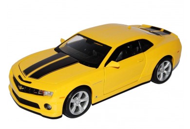 Maisto Chevrolet Camaro RS 2010 Yellow 1:18