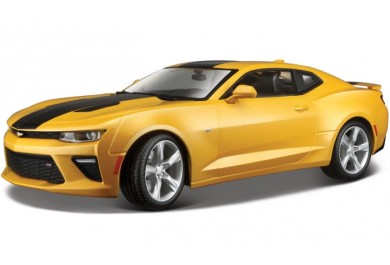 Maisto Chevrolet Camaro SS, metal žlutá, 1:18