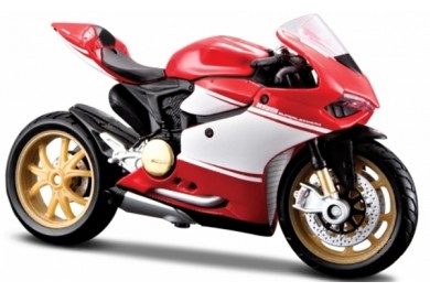 Maisto Ducati 1199 Superleggera, červená, 1:18