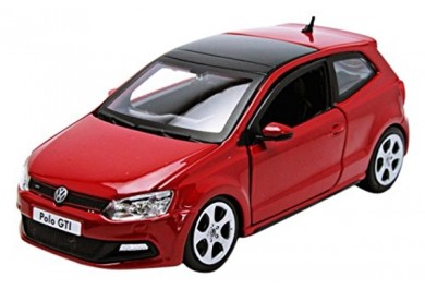 Bburago VW Polo GTi Mark 5 Červené 1:24