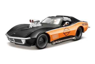 Maisto Harley Davidson Corvette (1970) 1:24