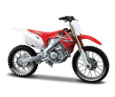 Maisto Motocykl, Honda CRF450R, červená, 1:18