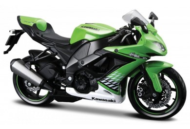 Maisto Kawasaki Ninja ZX-10R, Zelená 1:18