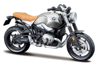 Maisto BMW R NineT Scrambler, Šedá 1:18