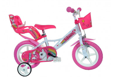 Dino Bikes Dětské kolo Unicorn Jednorožec 12