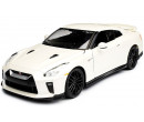 Bburago Nissan GT-R (2017) White 1:24