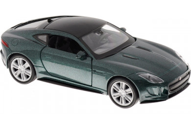 Welly Jaguar F-Type Coupe Zelený 1:34-39