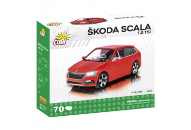 Cobi 24582 Škoda Scala 1.0 TSI, 1:35, 70 kostek