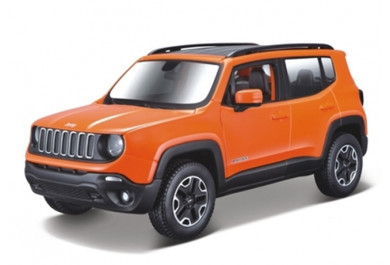 Maisto Jeep Renegade Oranžový 1:24