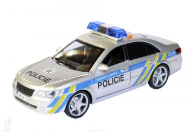 Auto Policie na setrvačník s českým hlasem, 24cm