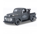 Maisto Harley Davidson Ford F-1 Pickup (1948) a WLA Flathead (1942) 1:24