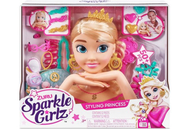 Česací hlava Zuru Sparkle Girlz s doplňky