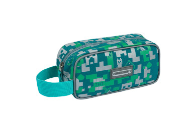 MINECRAFT penál Silver Creeper