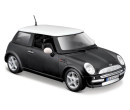 Maisto Mini Cooper, matně černá 1:24