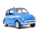 Welly Fiat Nuova 500 Polizia 1:34