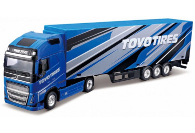 Bburago Volvo FH16 Globetrotter 750 XXL/Trailer - Toyo Tires 1:43