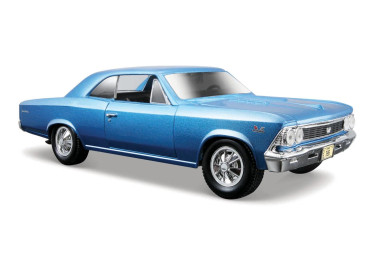 Maisto Chevrolet Chevelle SS 396 (1966) Modrý 1:24 