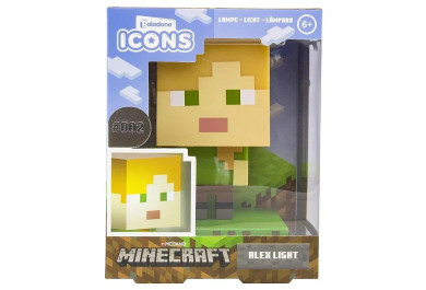 Lampička, Světlo Icon Light Minecraft Alex