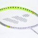 WISH Alumtec 780 Badmintonová raketa, zelená