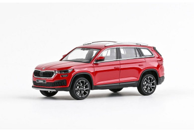 Abrex Škoda Kodiaq FL (2021) Červená Velvet Metalíza 1:43