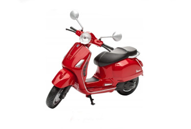 Welly Vespa 2017 GTS 125 cc (red) 1:18