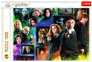 Trefl puzzle 1000 dílků - Harry Potter Kouzelnický svět