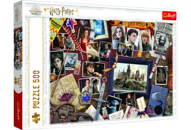 Trefl puzzle 500 dílků - Harry Potter, Rokfortské vzpomínky