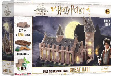 Stavebnice Trefl Eco Brick - Harry Potter, Velká síň