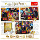 Trefl puzzle set 3v1 - Harryho Potter, Ron a Hermiona