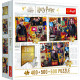 Trefl puzzle set 3v1 - Harryho Potter, Ron a Hermiona