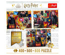 Trefl puzzle set 3v1 - Harryho Potter, Ron a Hermiona
