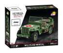 Cobi 2806 Willys MB sanitka 1:12, 1131 kostek