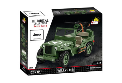 Cobi 2805 Willys MB 1:12, 1207 kostek