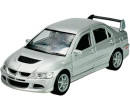 Welly Mitsubishi Lancer EVO VIII, Stříbrné 1:34-39