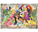 Puzzle Trefl 260 dílků - Setkání princezen Disney