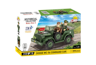 Cobi 3111 II WW Dodge WC-56, D-DAY, 1:35, 208 kostek