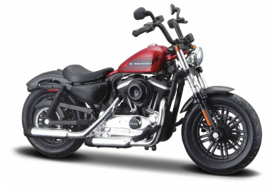 Maisto Harley Davidson Forty Eight Special (2018), červená, 1:18