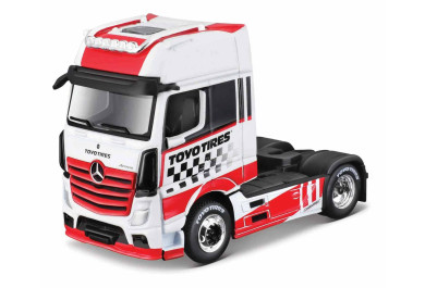 Maisto Custom Rigs, Mercedes-Benz Actros 1851, červeno-bílá, 1:64