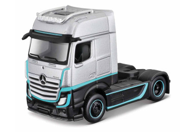 Maisto Custom Rig, Mercedes-Benz Actros 1851, stříbrno-černá, 1:64