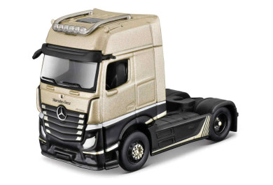 Maisto Custom Rigs, Mercedes-Benz Actros 1851, zlato-černá, 1:64