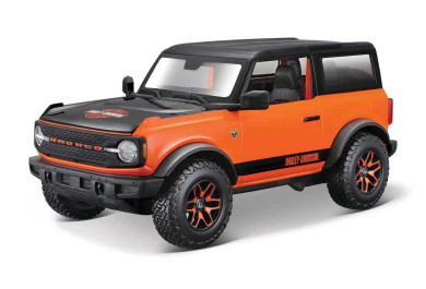 Maisto Harley Davidson Custom, 2021 Ford Bronco, 1:24