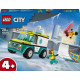 LEGO City 60403 Sanitka a snowboardista