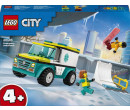 LEGO City 60403 Sanitka a snowboardista