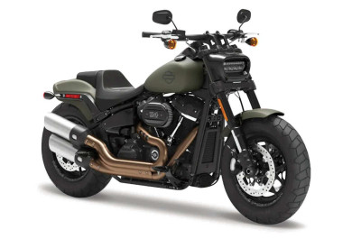 Maisto Harley Davidson 2022 Fat Bob 114, zelená, 1:18 