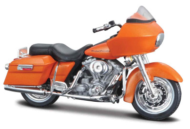 Maisto Harley Davidson FLTR Road Glide (2002), oranžová, 1:18