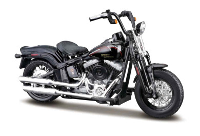 Maisto Harley Davidson FLSTSB Cross Bones (2008), černá, 1:18