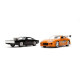 Rychle a zběsile Twin Pack Toyota Supra a Dodge Charger 1:32